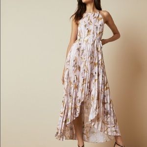 Ted Baker DIXXIE Cabana pleated maxi dress